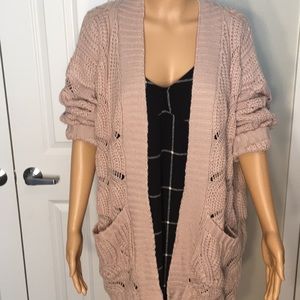 NWT Open Front Cardigan w/Pockets